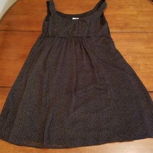Polka dot babydoll dress